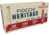 Image of Fiocchi Heritage 38 Special Ammunition category