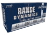 Image of Fiocchi Range Dynamics 45 ACP Ammunition category