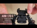 Atlas Bipods - How to Adjust the ADM-170-S Quick Detach Lever