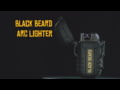 Black Beard Fire Plasma Arc Lighter Features
