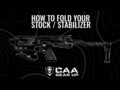 How to Fold your Stock / Stabilizer on your MCK EVO