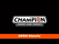 Champion - AR500 Stencils To Create Clean Patterns On Targets