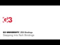 G3 - Stepping Into Tech Ski Bindings