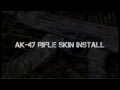 GunSkins AK-47 Rifle Skin DIY Install Tutorial