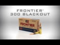 Hornady Frontier Cartridge 300 Blackout 125gr. FMJ