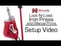 Hornady How To Setup An Iron Press With Manual Prime System Video