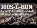 Huntworth 1005-L-HDN Ladies Thinsulate Insulated, Waterproof Hunting Glove