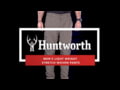 Huntworth Men's Durham Light Weight Ash Brown Stretch Woven Pants