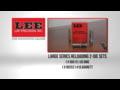Lee Large Series Reloading 2-Die Sets