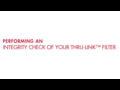 MSR Thru-Link Water Filter Integrity Check