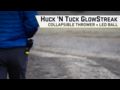 Nite Ize Huck 'N Tuck GlowStreak Collapsible Thrower + LED Ball