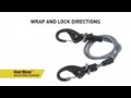 Nite Ize KnotBone Round Bungee - Wrap and Lock Directions