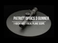 PATRIOT OPTICS 3 Gunner 1-6x24 FFP Rifle Scope