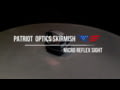PATRIOT OPTICS Skirmish Micro Reflex Sight