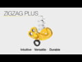 Petzl ZIGZAG PLUS - Mechanical Prusik with high-efficiency swivel, for tree care