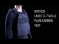Rothco Laser Cut MOLLE Plate Carrier Vest - Product Breakdown