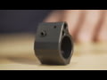 Seekins Precision - Low Profile Adjustable Gas Block