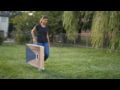 Triumph LED 2x4 All-Wood Cornhole Set