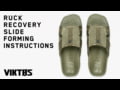 Viktos Ruck Recovery Slide Sandal - Forming Instructions