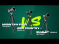 Vortex Mountain Pass VS HIgh country II VS Summit Carbon II Tripod Kit