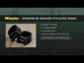 Wheeler Sporter Bi-Weaver Style Pic Rings
