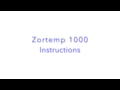 Zorpro Zortemp 1000 Instructions
