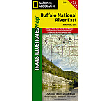 Image of National Geographic Buffalo National River - East Trail Map