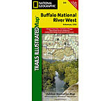 Image of National Geographic Buffalo National River - West Trail Map