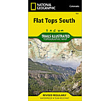 Image of National Geographic Flat Tops South Trail Map