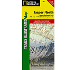 Image of National Geographic Jasper National Park - Jasper North Trail Map