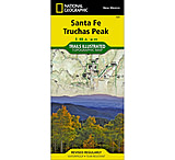Image of National Geographic Santa Fe, Truchas Peak Trail Map
