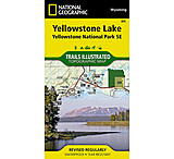 Image of National Geographic Yellowstone National Park Southeast - Yellowstone Lake Trail Map