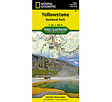 Image of National Geographic Yellowstone National Park Trail Map