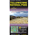 Image of Beartooth Publishing Yellowstone National Park Trail Map