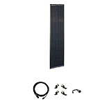 Image of Zamp Solar Airstream Obsidiana Series 90 Watt Long Solar Panel Expansion Kit
