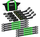 Image of Rhino USA 2 x 8' Vehicle Tie-Down Kit Snap-Hooks 50E2D6B0