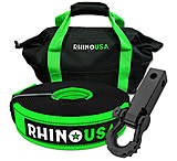 Image of Rhino USA 20' Tow Strap &amp; Shackle Hitch Receiver Combo E8EB7E64