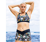 Image of Body Glove Inflorescence Equalizer Medium Support Cross-Over Sports Bra - Black 1CD4E3C6
