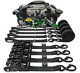 Image of Rhino USA 1.6 x 8' HD Ratchet Tie-Down Set 4-Pack + HD Storage Bag Camo 6B79CDBF