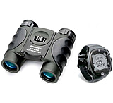Image of 2-PC All Weather Navigation Hiking Gift Package - Tasco 10x25 Amphibian Waterproof Binoculars 1025WPD, Bushnell Digital Navigation System Watch PRO Compass