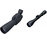 Image of 2-PC Leupold Outdoor Spot-&amp;-Shoot Pack - Leupold Angled Spotting Scope + Case &amp; Tripod 55888 and Leupold Rifle Scope Duplex Reticle 56600
