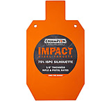 Image of Champion Traps and Targets Impact Steel Silhouette Target - 50% IPSC Rifle Rated