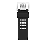 Image of Luminox PU Rubber Strap Extender, 25 mm, Black 4050824A