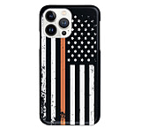 Image of We the People Holsters Downward American Flag Thin Orange Line Cell Phone Cases
