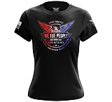 Image of We the People Holsters Distressed Flag Logo Short Sleeve Shirt - Women's