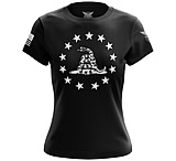 Image of We the People Holsters Betsy Ross Gadsden Flag Short Sleeve Shirt - Women's