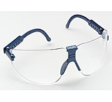 Image of 3M Lexa Eye Wear Medium Blue/Clear Safety Glasses
