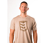 Image of 3V Gear Shield Tee - Heather Tan 658FC259