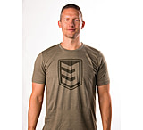 Image of 3V Gear Shield Tee - Olive Green BED74E89