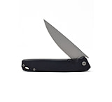 Image of 3V Gear Black React Folding Knife - Plain G10/TI Coated 076ACB4B